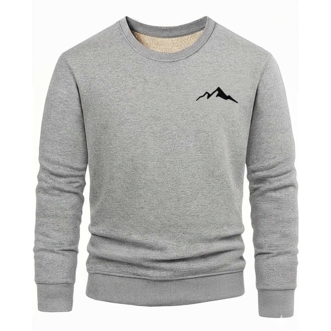 Bluza Męska – Podszyta Polarem – Zimowe Ciepło