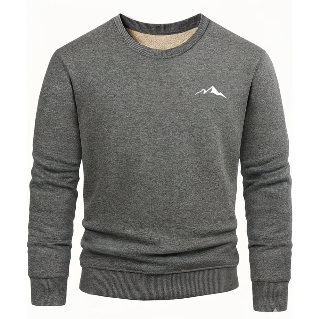 Bluza Męska – Podszyta Polarem – Zimowe Ciepło