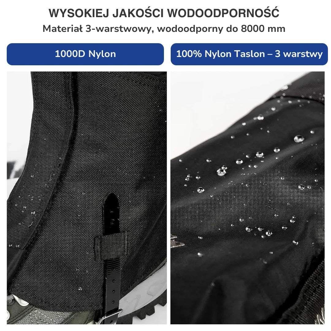 Ocieplacze na Buty – Wodoodporne Stuptuty – Trekking Outdoor