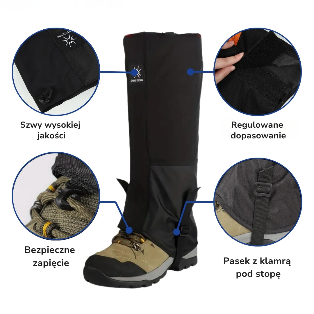 Ocieplacze na Buty – Wodoodporne Stuptuty – Trekking Outdoor