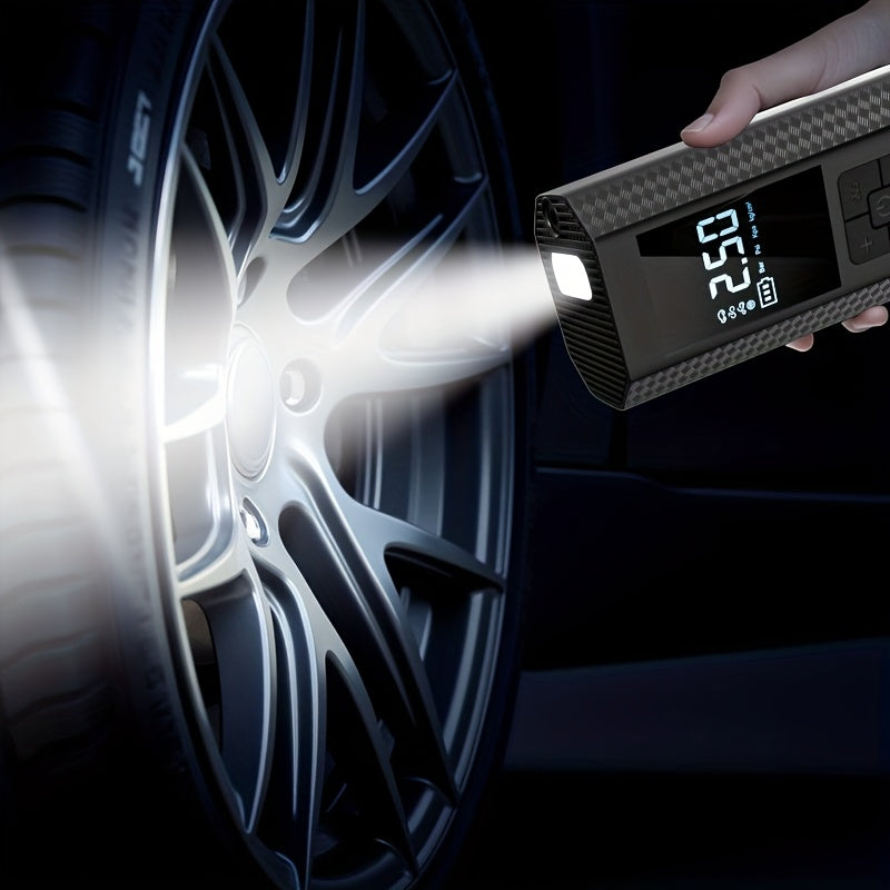 Kompresor samochodowy bezprzewodowy - 150 PSI - cyfrowy manometr