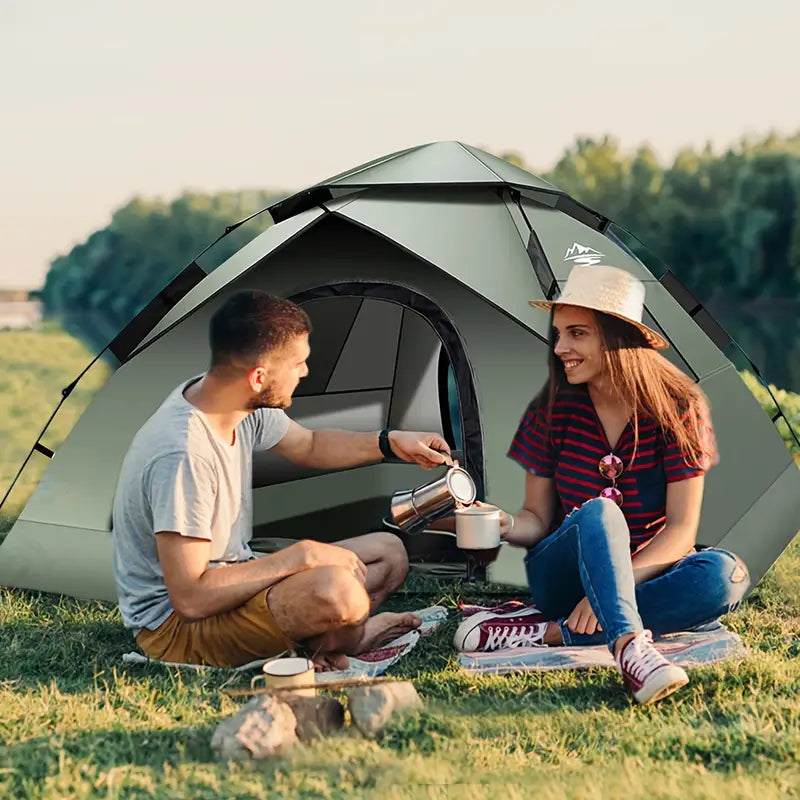 Namiot Pop-Up – Rodzinny Camping – Wodoodporny Schronienie