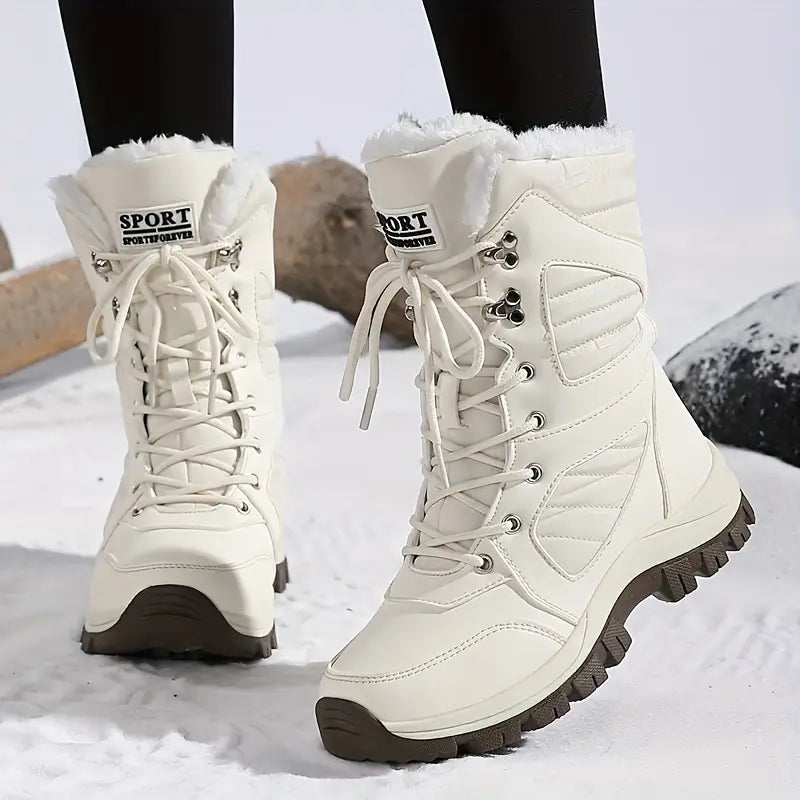 Buty zimowe – wodoodporne ciepłe – damskie śniegowce