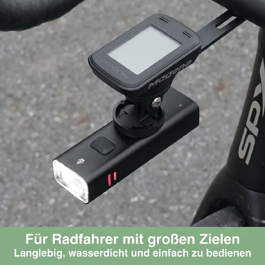 Lampka rowerowa przednia z ładowaniem USB