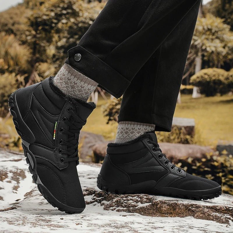 Podszyte męskie sneakersy – Wodoodporne – Jesień i zima