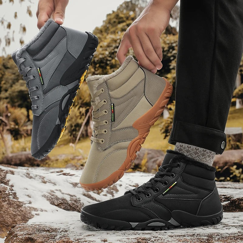 Podszyte męskie sneakersy – Wodoodporne – Jesień i zima