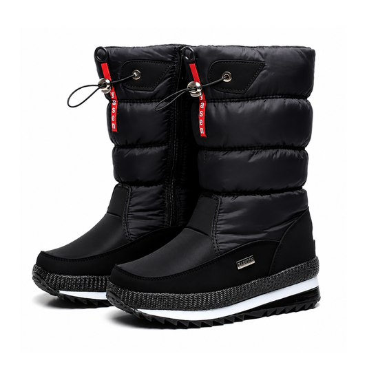 Buty zimowe damskie z ocieploną podszewką