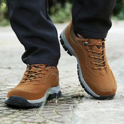 Wodoodporne buty trekkingowe męskie z amortyzowaną podeszwą
