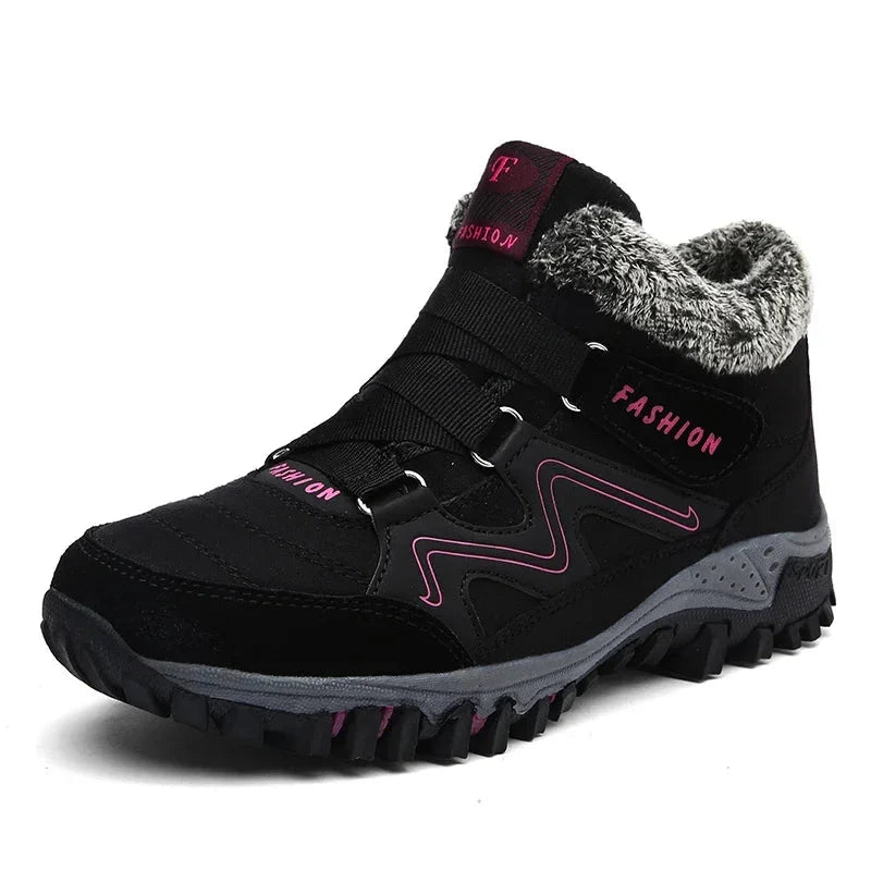 Wodoodporne buty zimowe damskie trekkingowe
