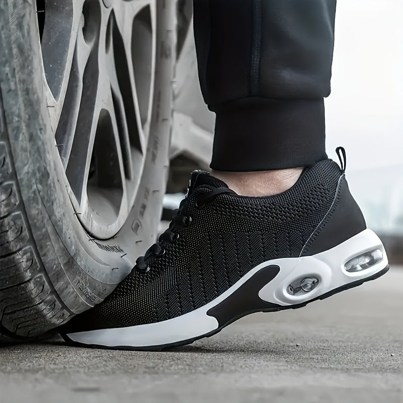 Buty robocze męskie ze stalowym noskiem i poduszką powietrzną