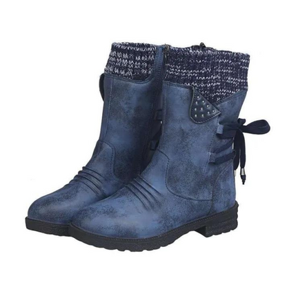 Kozaki Zimowe – Buty Damskie – Ciepła Moda