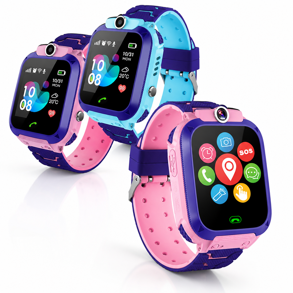 Smartwatch dla Dzieci z GPS - Przycisk SOS i Dzwonienie - Aparat – 6