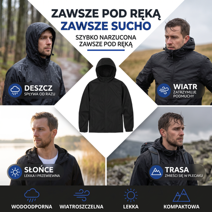 Kurtka przejściowa męska - ochrona w każdą pogodę