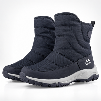 Buty zimowe męskie granatowe – para