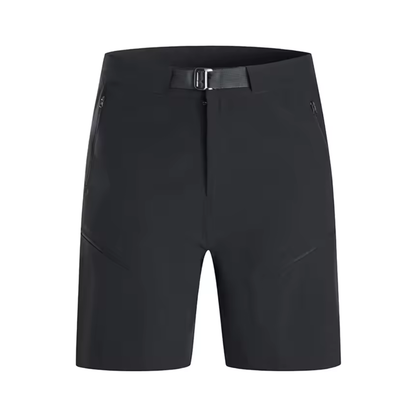 Męskie Spodenki Trekkingowe Slim Fit ze Streczem – Szybkoschnące – Kieszenie na Zamek