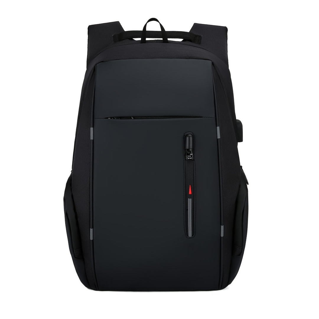 Plecak szkolny na laptopa 15,6" - z portem USB - antywłamaniowy