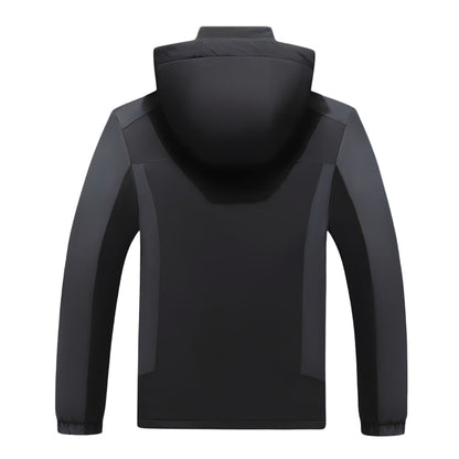 Kurtka Softshell – Męska Wodoodporna – Zimowa Outdoor