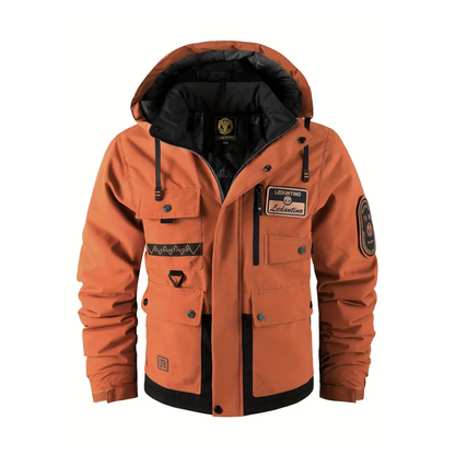 Kurtka Zimowa – Męski Płaszcz – Parka Outdoorowa