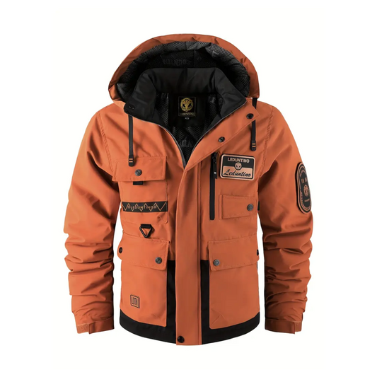 Kurtka Zimowa – Męski Płaszcz – Parka Outdoorowa