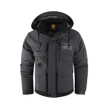 Kurtka Zimowa – Męski Płaszcz – Parka Outdoorowa