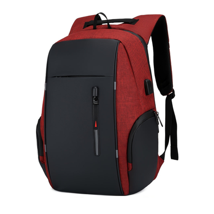 Plecak szkolny na laptopa 15,6" - z portem USB - antywłamaniowy