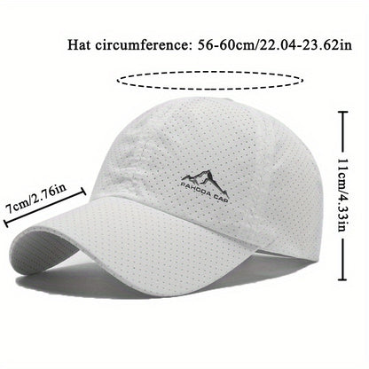 Czapki Bejsbolowe 2-Pak - Szybkoschnące - Perforowany Design