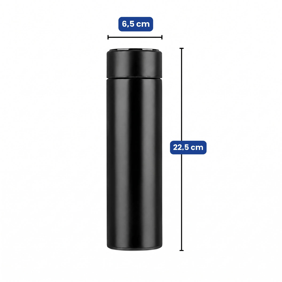 Termos ze stali nierdzewnej z wyświetlaczem LED