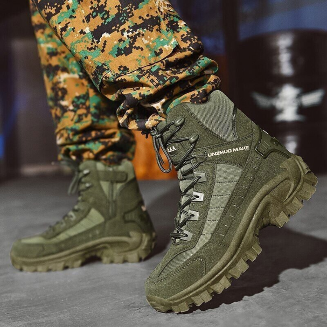 Buty taktyczne męskie z bocznym zamkiem błyskawicznym
