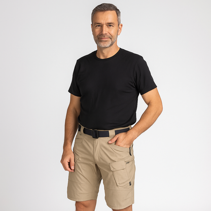 Outdoorowe szorty cargo – Elastyczny krój – 6 kieszeni