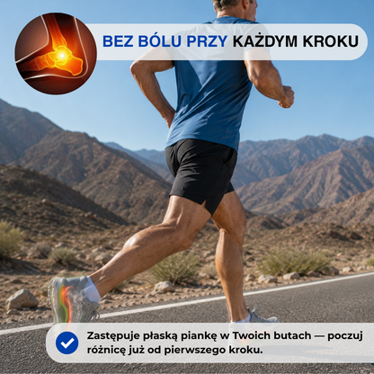 Ortopedyczne Wkładki do Butów – Wsparcie Łuku Stopy – Optymalna Amortyzacja