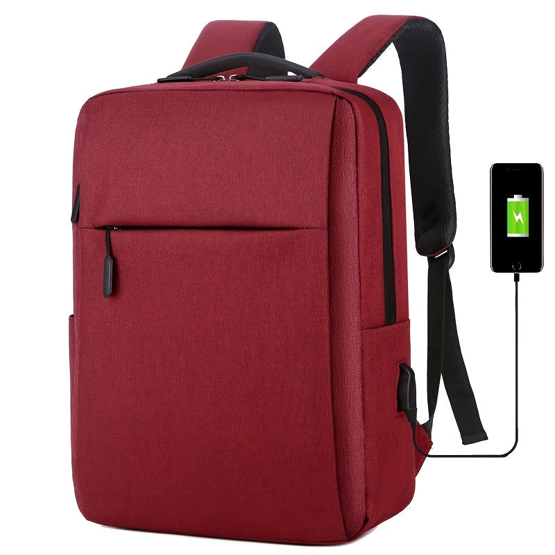 Plecak szkolny na laptopa - z portem USB - podróżny