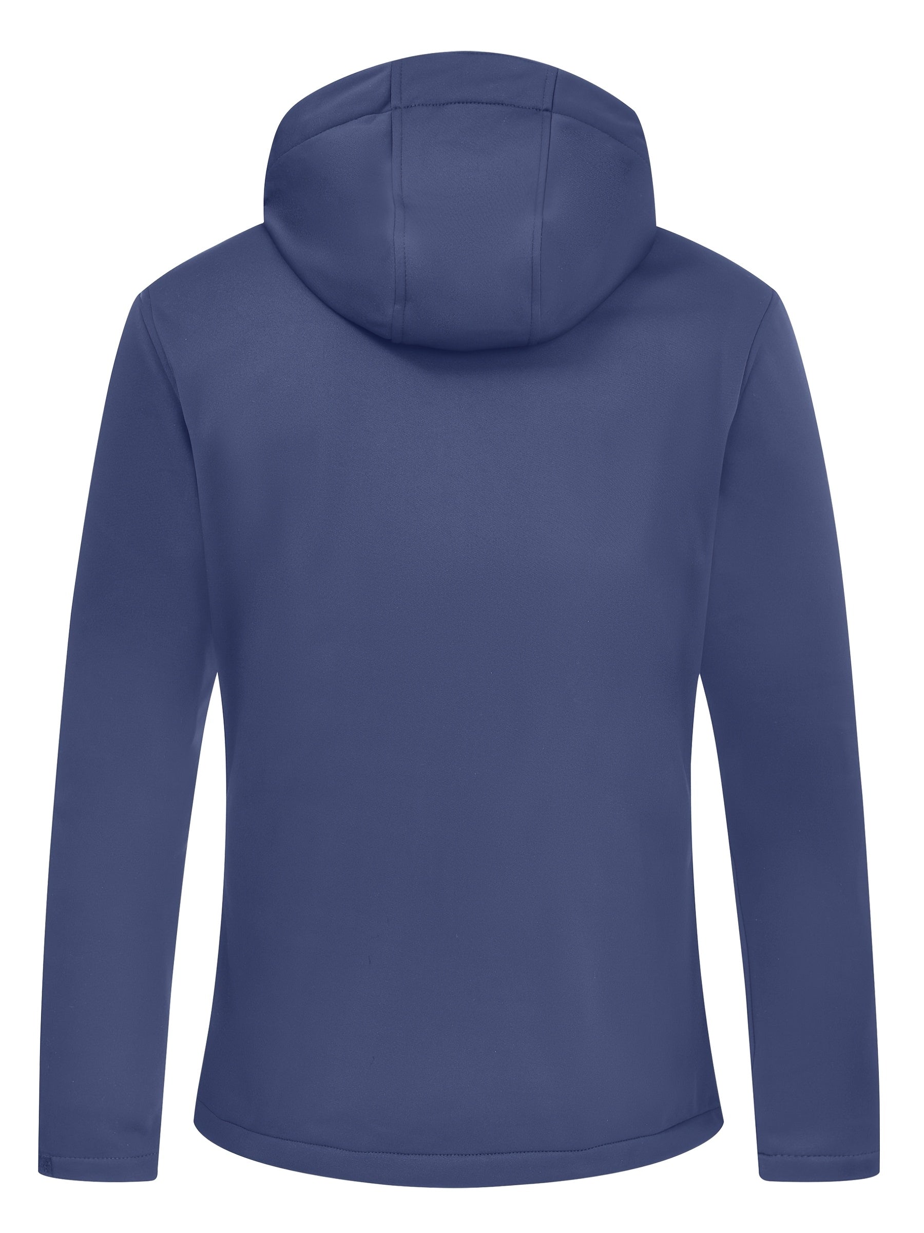 Kurtka softshell damska z polarową podszewką i kapturem