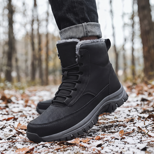 Buty zimowe męskie High-Top, wodoodporne