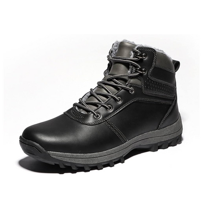 Skórzane Buty – Zimowe Trzewiki – Outdoor Męskie