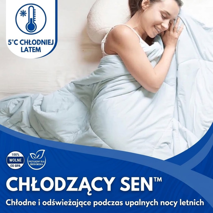 Chłodząca Kołdra - Letnia Kołdra na Pocenie - Przewiewna i Lekka