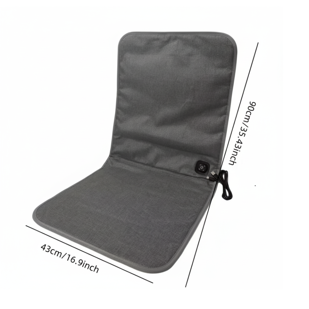 Podgrzewane Krzesło Kempingowe – Składane Outdoor – Zasilane USB