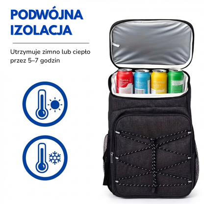 Plecak lunchowy z izolacją – Duża pojemność – Praktyczna torba termiczna
