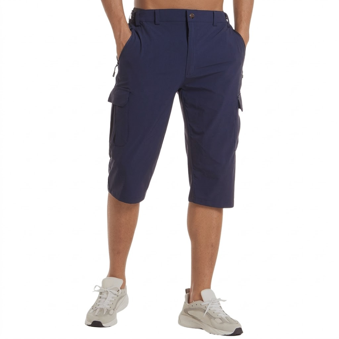 Męskie Szorty Cargo – Lekkie, Szybkoschnące Szorty Outdoor- 3 Pak