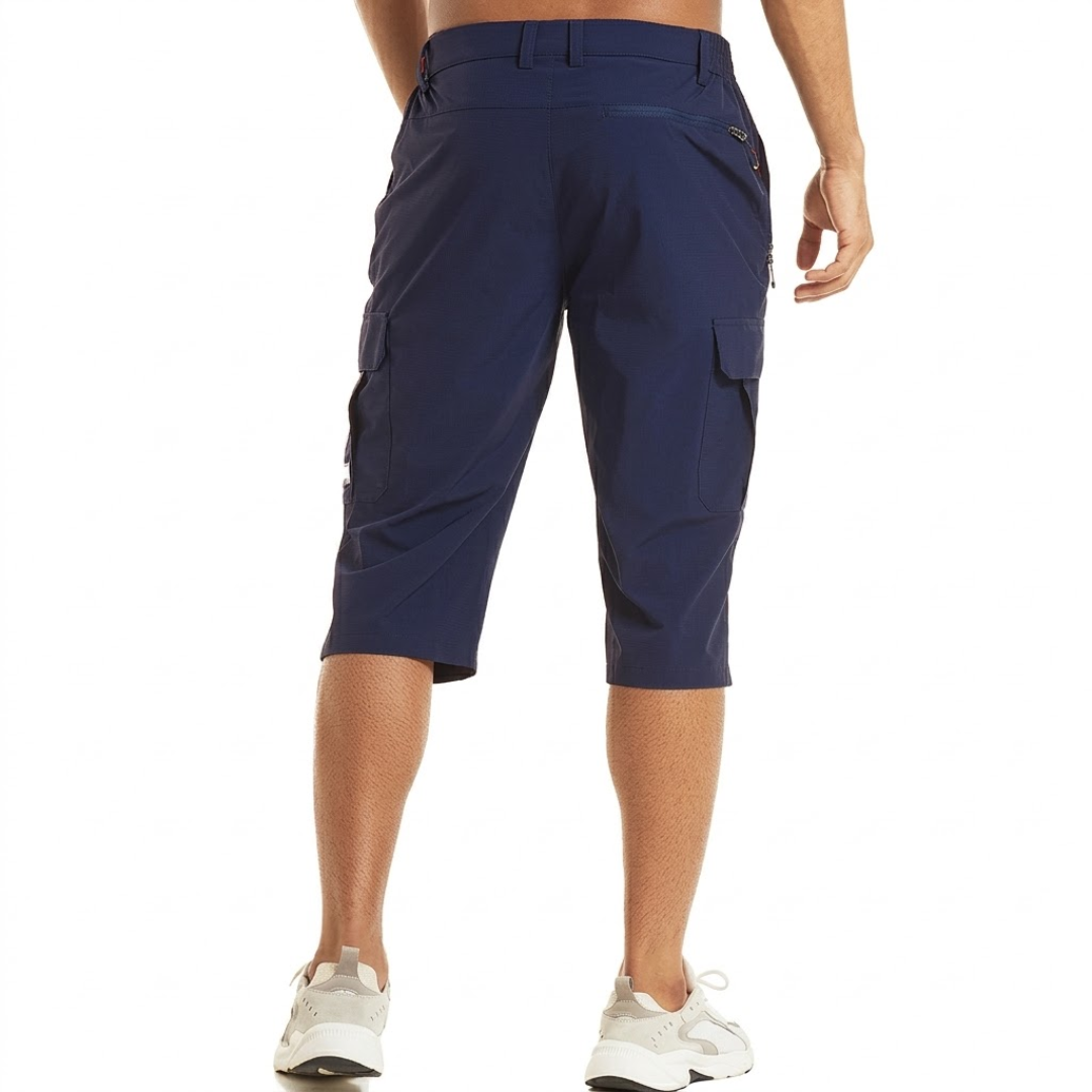 Męskie Szorty Cargo – Lekkie, Szybkoschnące Szorty Outdoor- 3 Pak