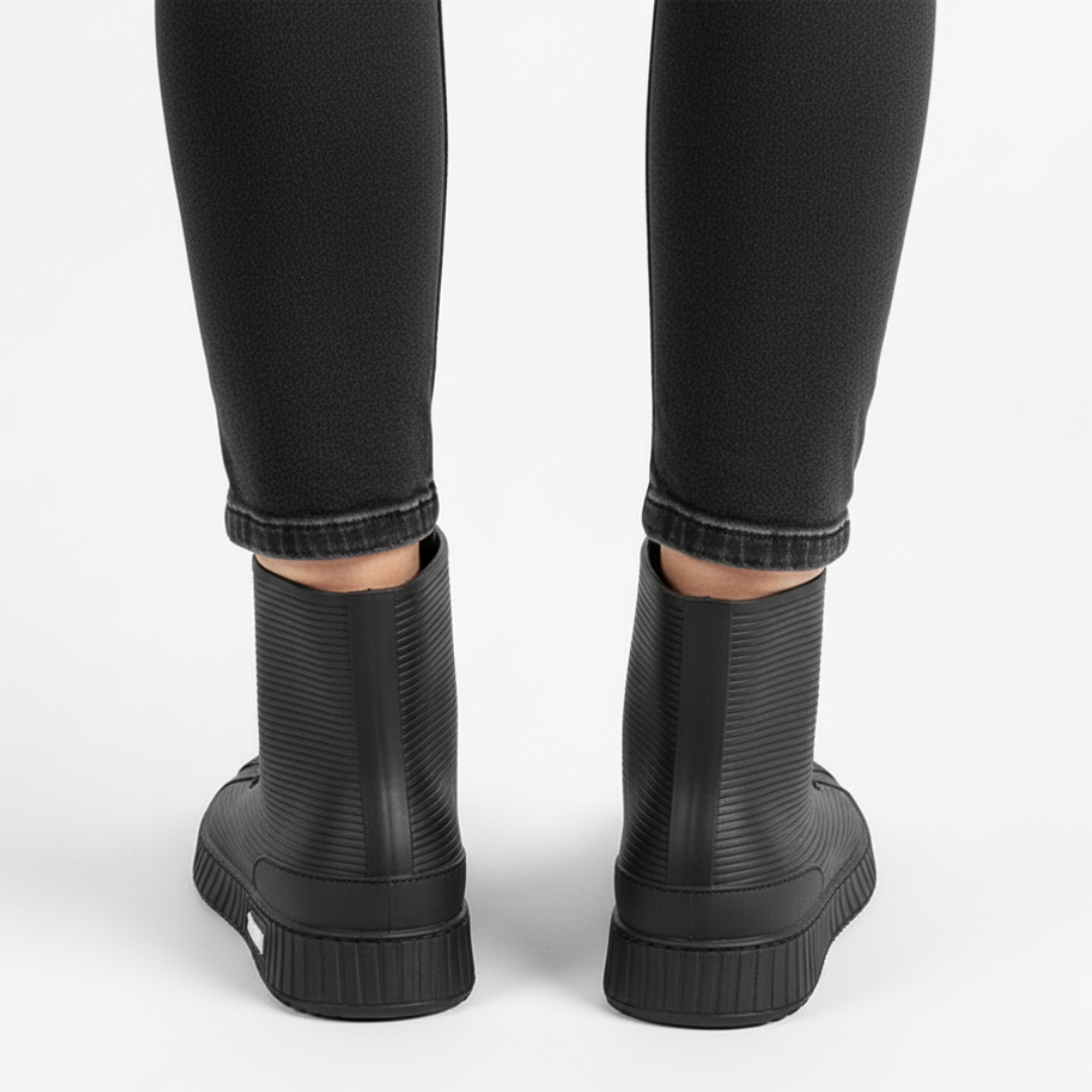 Kalosze damskie wodoodporne w stylu trampek