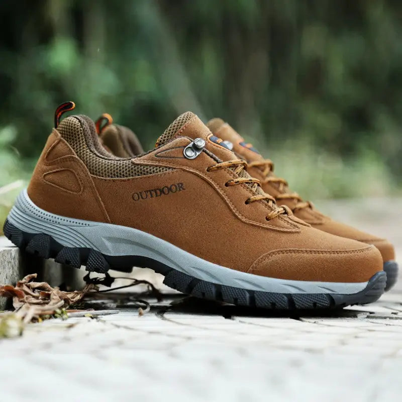 Wodoodporne buty trekkingowe męskie z amortyzowaną podeszwą