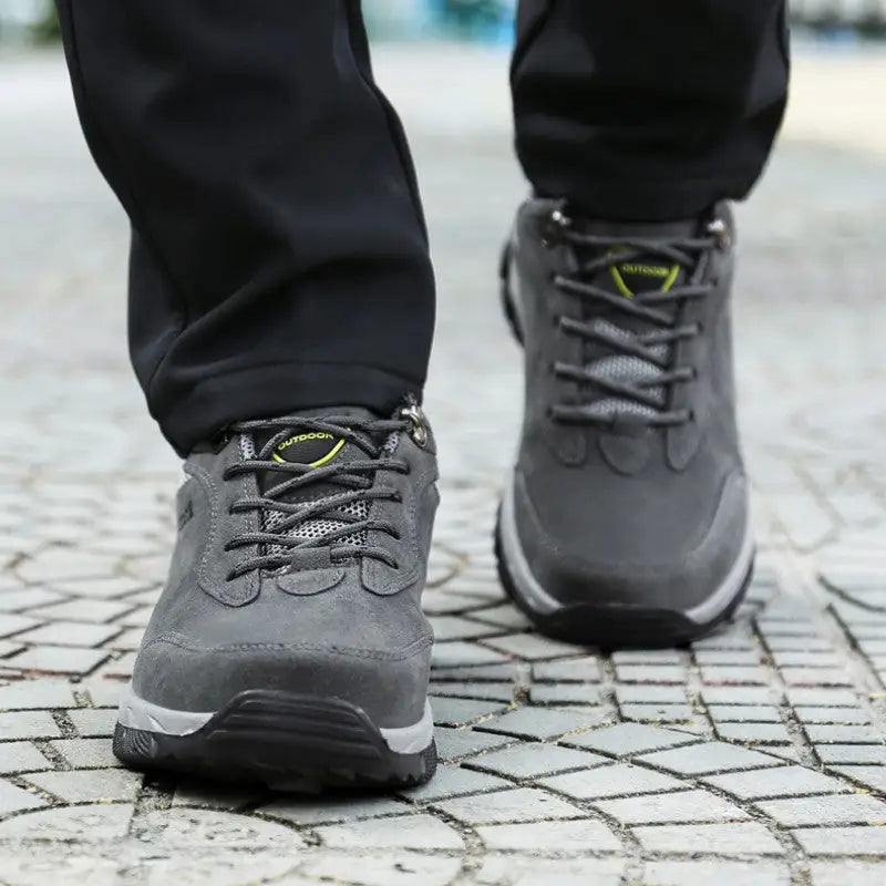 Wodoodporne buty trekkingowe męskie z amortyzowaną podeszwą