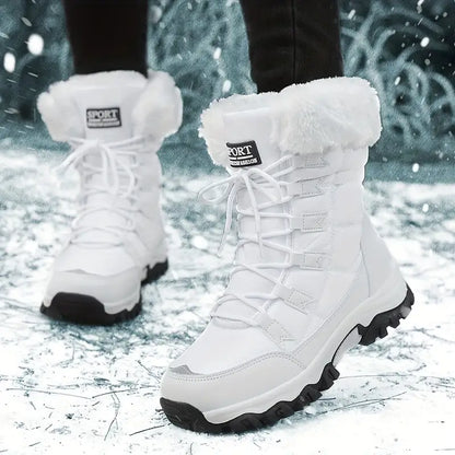 Buty zimowe – wodoodporne ciepłe – damskie śniegowce