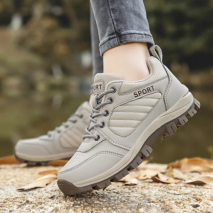 Buty trekkingowe damskie z amortyzowaną podeszwą i szerokim przodem