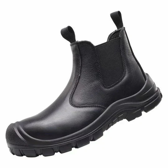 Buty robocze męskie wsuwane z podnoskiem ochronnym