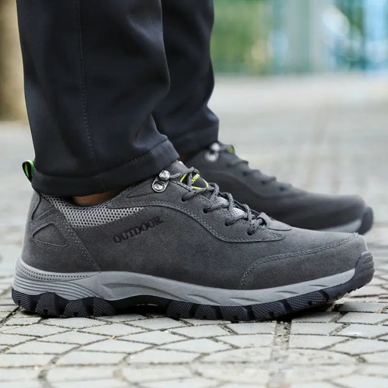 Wodoodporne buty trekkingowe męskie z amortyzowaną podeszwą