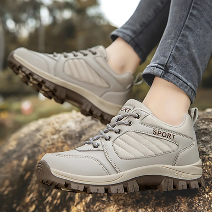Buty trekkingowe damskie z amortyzowaną podeszwą i szerokim przodem