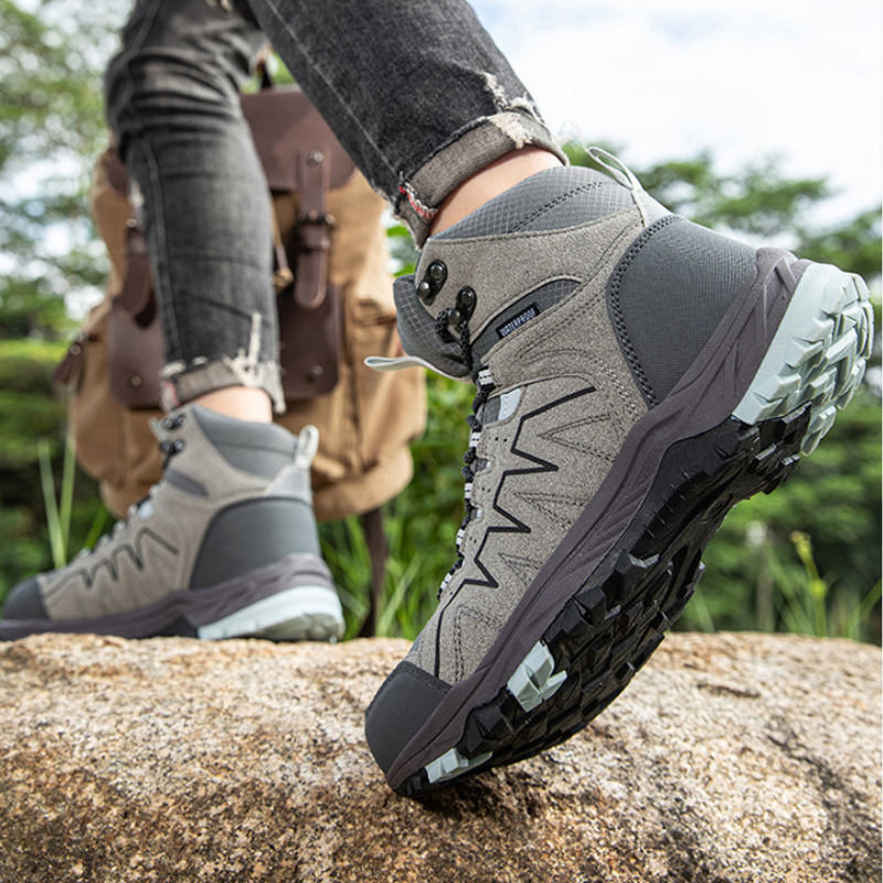 Buty trekkingowe za kostkę, odporne na wodę, unisex
