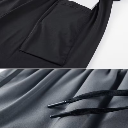 Męskie spodenki sportowe 2w1 – szybkoschnące i wygodne