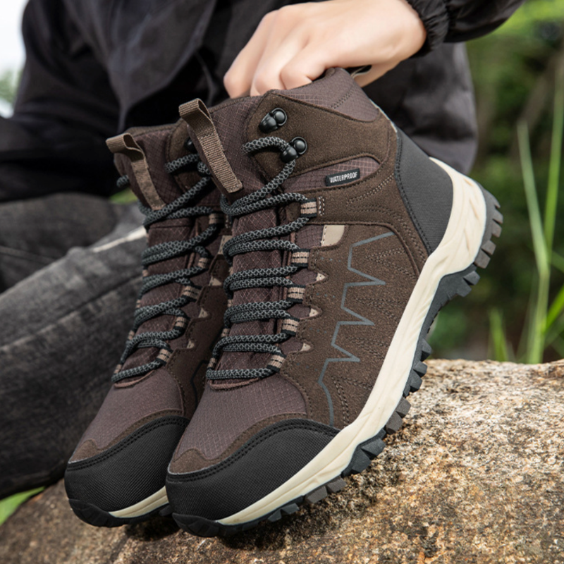 Buty trekkingowe za kostkę, odporne na wodę, unisex